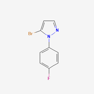 5-bromo-1-(4-fluorophenyl)-1H-pyrazole
