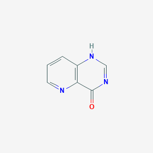 molecular formula C7H5N3O B152818 吡啶并[3,2-d]嘧啶-4(3H)-酮 CAS No. 37538-67-3