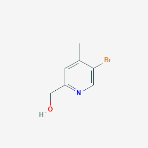molecular formula C7H8BrNO B1528184 (5-溴-4-甲基吡啶-2-基)甲醇 CAS No. 1394291-59-8