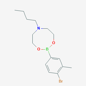 4-Bromo-3-methylphenylboronic acid N-butyldiethanolamine ester