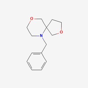 molecular formula C14H19NO2 B1528211 6-Benzyl-2,9-dioxa-6-azaspiro[4.5]decane CAS No. 1803601-07-1