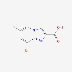 8-Bromo-6-methylimidazo[1,2-A]pyridine-2-carboxylic acid