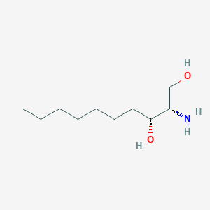 molecular formula C10H23NO2 B15282303 (2S,3R)-2-Aminodecane-1,3-diol 