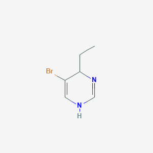 5-Bromo-4-ethyl-3,4-dihydropyrimidine