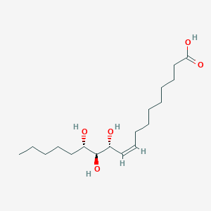 11(R),12(S),13(S)-Trihydroxy-9(Z)-octadecenoic acid