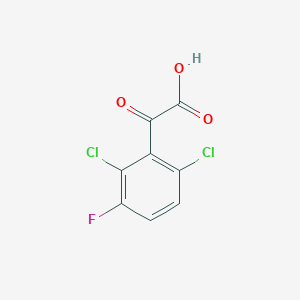 2-(2,6-Dichloro-3-fluorophenyl)-2-oxoacetic acid