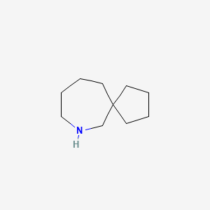molecular formula C10H19N B1528267 7-Azaspiro[4.6]undecane CAS No. 184-13-4
