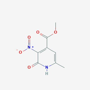 Methyl 2-hydroxy-6-methyl-3-nitropyridine-4-carboxylate