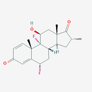 molecular formula C20H24F2O3 B152829 Flumethasone 17-ketone CAS No. 25256-97-7