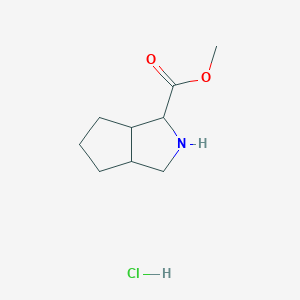 Methyl octahydrocyclopenta[c]pyrrole-1-carboxylate hydrochloride