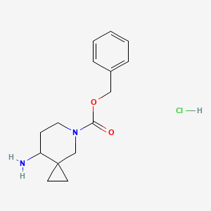 Benzyl 8-amino-5-azaspiro[2.5]octane-5-carboxylate hydrochloride