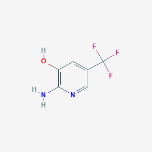 2-Amino-5-(trifluoromethyl)pyridin-3-ol