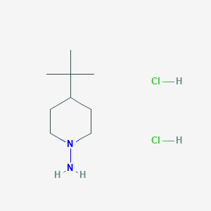 4-Tert-butylpiperidin-1-amine dihydrochloride