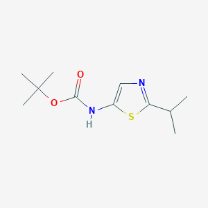 tert-Butyl (2-isopropylthiazol-5-yl)carbamate