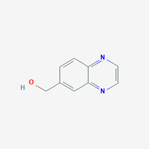molecular formula C9H8N2O B152837 Quinoxalin-6-ylmethanol CAS No. 488834-75-9
