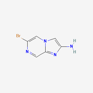 6-Bromoimidazo[1,2-a]pyrazin-2-amine
