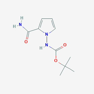 tert-Butyl (2-carbamoyl-1H-pyrrol-1-yl)carbamate