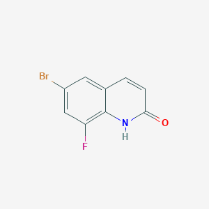 6-Bromo-8-fluoroquinolin-2(1H)-one