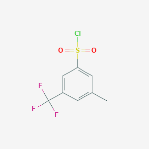 3-Methyl-5-(trifluoromethyl)benzenesulfonyl chloride