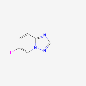 2-(Tert-butyl)-6-iodo-[1,2,4]triazolo[1,5-A]pyridine