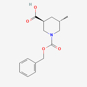 trans-1-(Benzyloxycarbonyl)-5-methylpiperidine-3-carboxylic acid