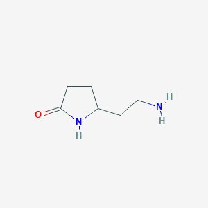 5-(2-Aminoethyl)pyrrolidin-2-one