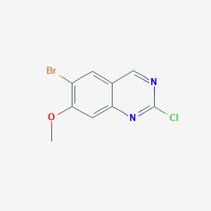 6-Bromo-2-chloro-7-methoxyquinazoline