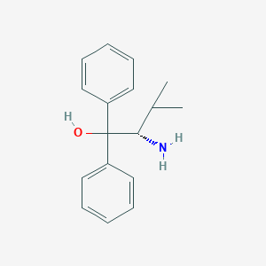 molecular formula C17H21NO B152846 (S)-(-)-2-Amino-3-methyl-1,1-diphenyl-1-butanol CAS No. 78603-95-9
