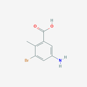 5-Amino-3-bromo-2-methylbenzoic acid