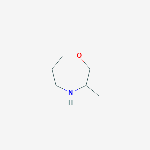 molecular formula C6H13NO B1528490 3-methyl-1,4-OXAZEPANE CAS No. 1273564-68-3