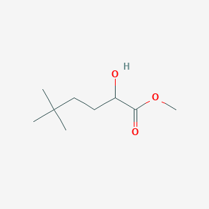 molecular formula C9H18O3 B1528495 Methyl 2-hydroxy-5,5-dimethylhexanoate CAS No. 1488689-39-9