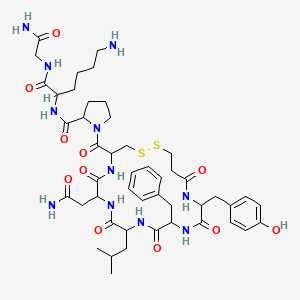 molecular formula C47H67N11O11S2 B15285004 Xyflncpkg 