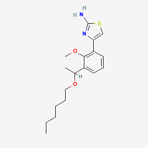 molecular formula C18H26N2O2S B15285056 Lusutrombopag ITS-1 