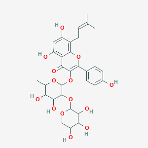 molecular formula C31H36O14 B15285099 Ikarisoside-F 