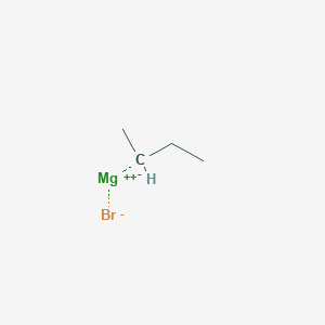 molecular formula C4H9BrMg B152851 Bromo(1-methylpropyl)magnesium CAS No. 922-66-7