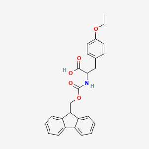 molecular formula C26H25NO5 B15285135 Fmoc-Tyr(Et)-OH 