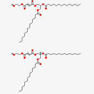 molecular formula C74H132O18 B15285205 Gum mastic CAS No. 61789-92-2