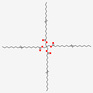 molecular formula C77H140O8 B15285503 [3-Octadec-9-enoyloxy-2,2-bis(octadec-9-enoyloxymethyl)propyl] octadec-9-enoate 