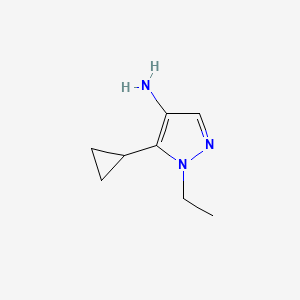 5-cyclopropyl-1-ethyl-1H-pyrazol-4-amine