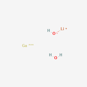 molecular formula GaH3LiO2 B15285555 CID 131675736 