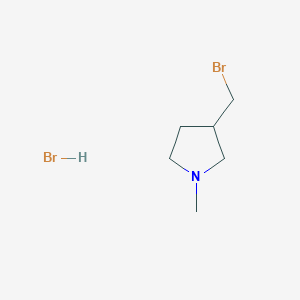 3-(Bromomethyl)-1-methylpyrrolidine hydrobromide