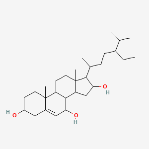 3,7,16-Trihydroxystigmast-5-ene