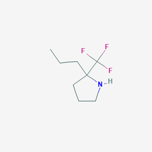 2-Propyl-2-(trifluoromethyl)pyrrolidine