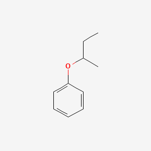 molecular formula C10H14O B15285702 Benzene, (1-methylpropoxy)- CAS No. 10574-17-1