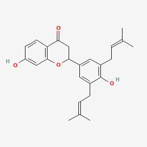 molecular formula C25H28O4 B15285770 Abyssinone IV 