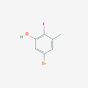 5-Bromo-2-fluoro-3-methylphenol