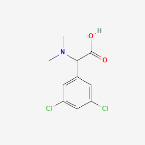 2-(3,5-Dichlorophenyl)-2-(dimethylamino)acetic acid