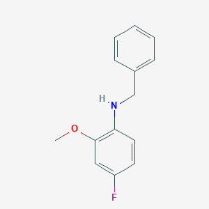 N-benzyl-4-fluoro-2-methoxyaniline