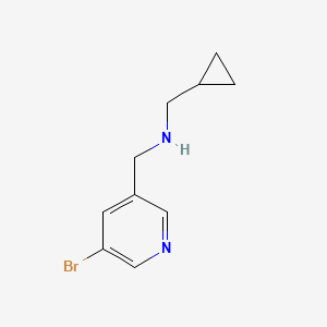 1-(5-bromopyridin-3-yl)-N-(cyclopropylmethyl)methanamine