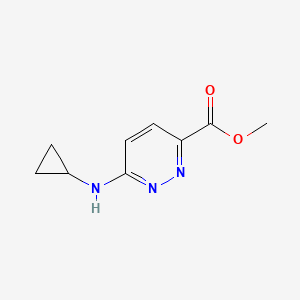 Methyl 6-(cyclopropylamino)pyridazine-3-carboxylate